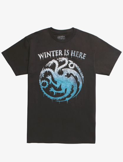 winter is here t shirt